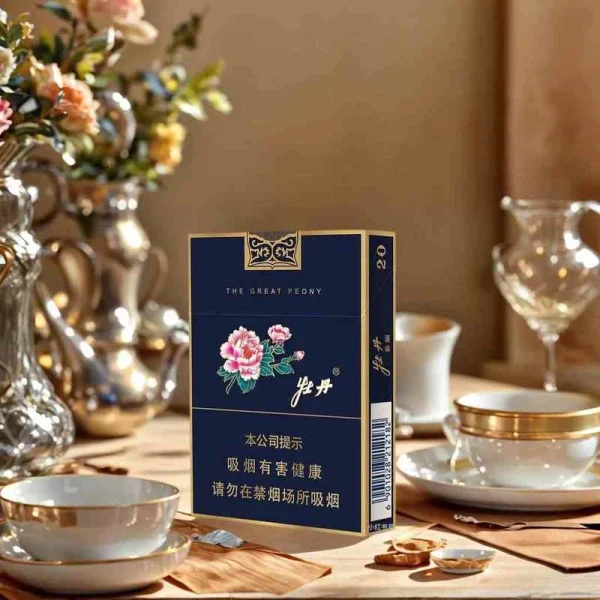 牡丹-蓝(免税) - 图片 2